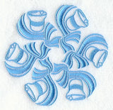 Christmas Bells Snowflake