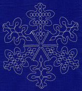 Sashiko Snowflake 1