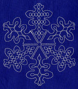 Sashiko Snowflake 1