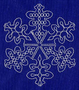 Sashiko Snowflake 1