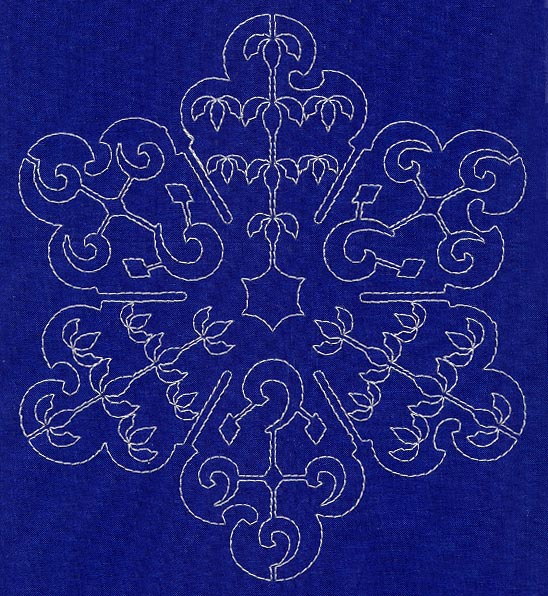 Sashiko Snowflake 2