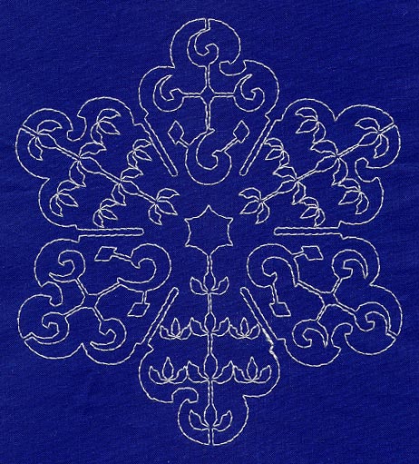 Sashiko Snowflake 2
