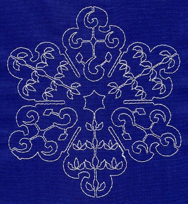 Sashiko Snowflake 2