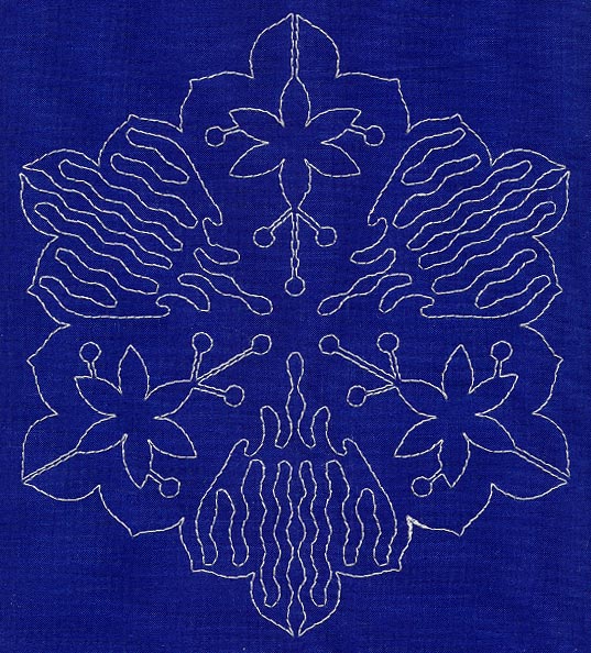 Sashiko Snowflake 3