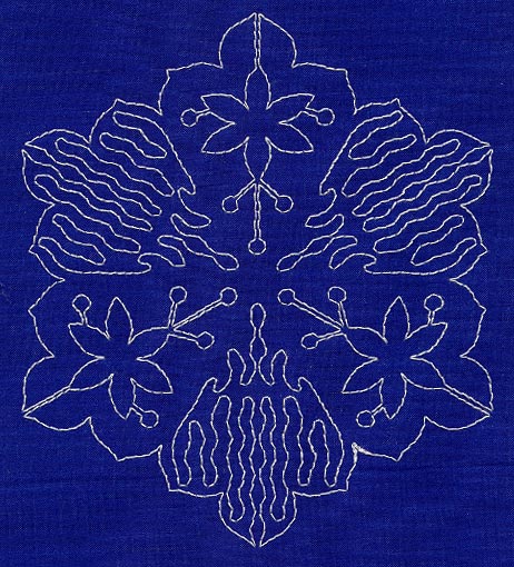 Sashiko Snowflake 3