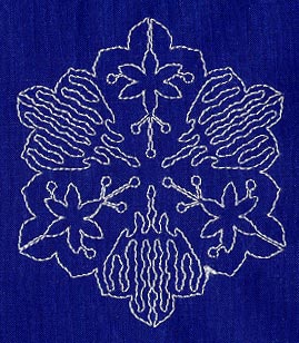 Sashiko Snowflake 3