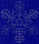 Sashiko Snowflake 4
