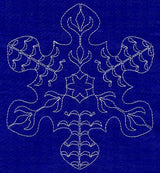 Sashiko Snowflake 4