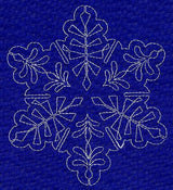 Sashiko Snowflake 5