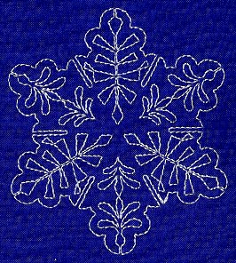 Sashiko Snowflake 5
