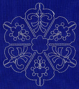 Sashiko Snowflake 9
