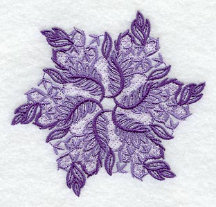 Lacy Leafy Snowflake