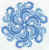 Waves of Winter Snowflake