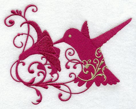 Hummingbird Filigree