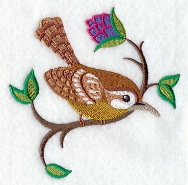 Perching Pretty Wren