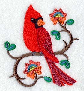 Perching Pretty Cardinal