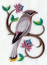 Perching Pretty Cedar Waxwing