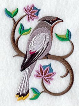 Perching Pretty Cedar Waxwing