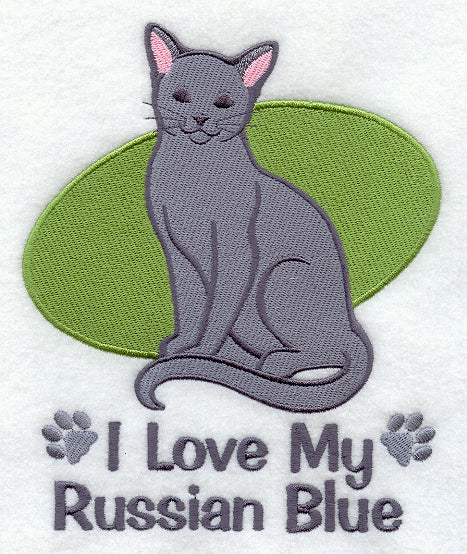I Love My Russian Blue