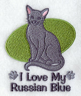 I Love My Russian Blue