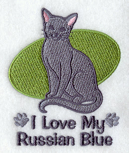 I Love My Russian Blue