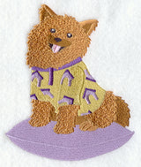 Pomeranian in Pajamas