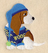 Basset Hound in Pajamas