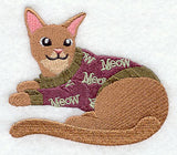 Abyssinian in Pajamas