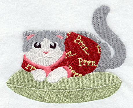 Scottish Fold in Pajamas