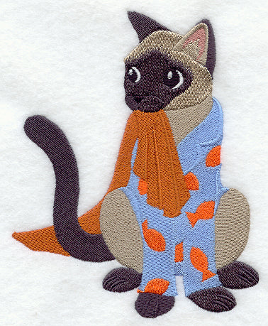 Siamese in Pajamas