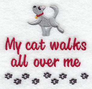 My Cat Walks All Over Me