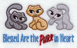 Blessed are the Purr in Heart