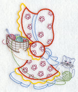 Sunbonnet Sue's Knitting Basket