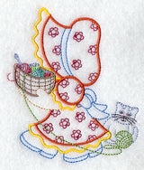 Sunbonnet Sue's Knitting Basket