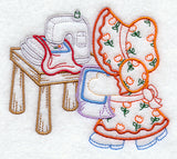 Sunbonnet Sue and Embroidery Machine