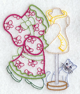 Sunbonnet Sue the Seamstress