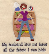 All the Fabric I Can Hide