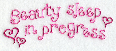 Beauty Sleep in Progress