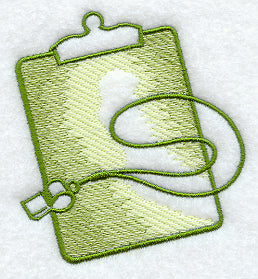 Clipboard and Coach Whistle