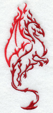 Flaming Dragon Border