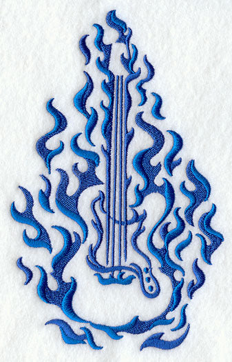 Flaming Guitar