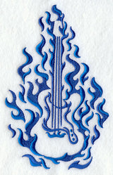 Flaming Guitar