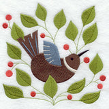 Bird in Berry Vine