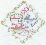 Watering Can and Flowers (Vintage)