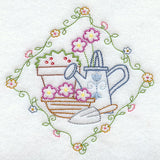 Watering Can and Flowers (Vintage)