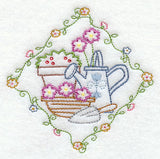 Watering Can and Flowers (Vintage)