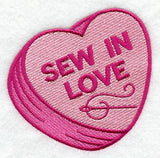 Sew In Love Conversation Heart