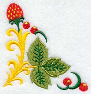 Strawberry Swirl Corner