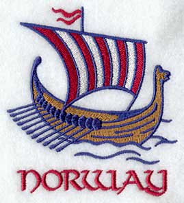 Viking Ship and Norway