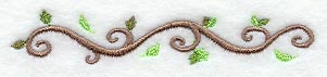Leafy Branch Border